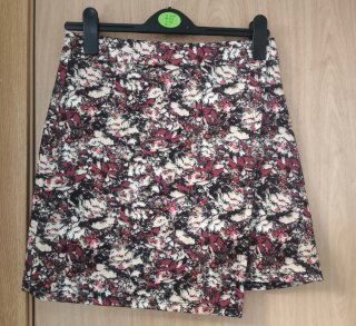 Falda Estampada Bershka Talla M