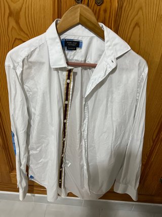 Camisa Zara Blanca Talla 42