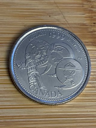 Moneda de Canadá 1999 - Enero