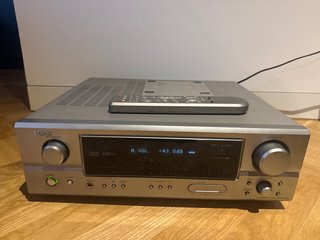 Amplificador Denon AVR-1507 y altavoces Wharfedale