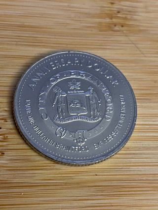 Moneda Token Anniversary Dollar Brantford 1977
