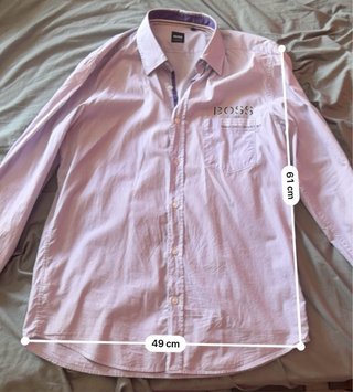 Camisa Hugo Boss Morada, talla M