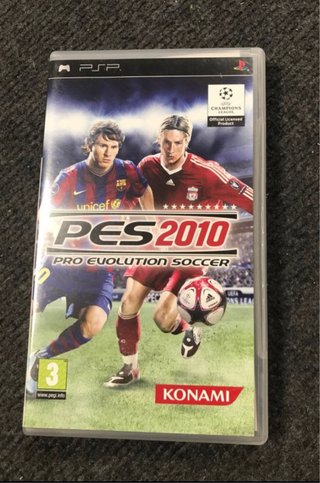 Lote PES 2010, PSP 2009, PlayChapas y Hancock PSP