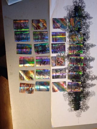 Lote de 24 Cartas Pokémon Brillantes