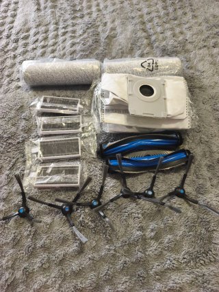 Set de accesorios para aspiradora robot