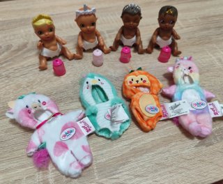 ✨ NO NEGOCIABLE ✨ 4 Muñecos Baby Born Zap Creatio