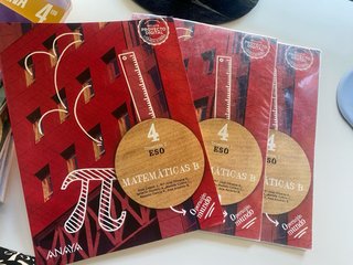 Libro matemáticas B Anaya 4 ESO