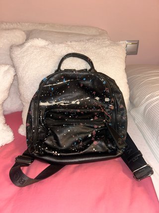 Mochila Desigual Negra con Estampado