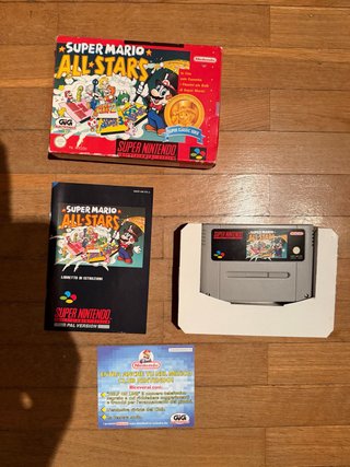 Super Mario All Stars (Super Nintendo SNES)