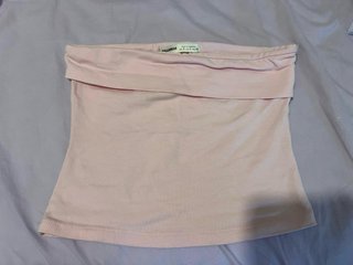 Top palabra de honor rosa Pull&Bear
