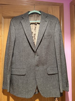 Americana Massimo Dutti Gris