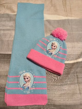 Set Gorro y Bufanda Elsa Frozen Niña