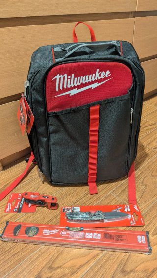 Mochila Milwaukee NUEVAS + HERRAMIENTAS