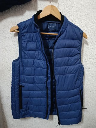Chaleco Acolchado Azul Talla M