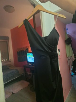 Vestido de fiesta negro