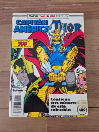 Tomo Marvel Two-in-One Capitán America y Thor