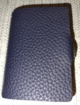 Cartera Tarjetera Minimalista I-CLIP Azul