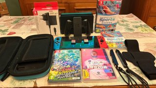 Nintendo Switch V1 Pack Completo y juegos, y más.