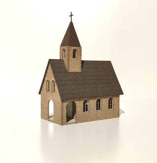 Maqueta Iglesia de Piedra Escala N