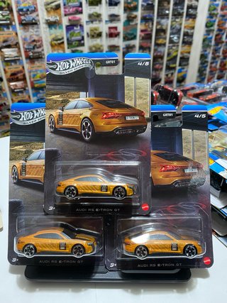 3 Hot Wheels Audi RS E-Tron GT