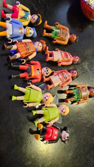 Lote de 10 figuras Playmobil Disney