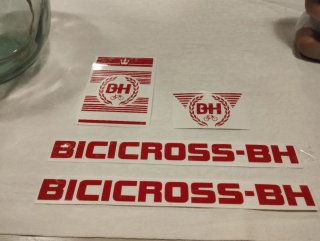 Adhesivos Bicicleta BH Bicicross