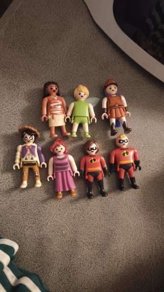 Set de 7 Figuras Playmobil Disney