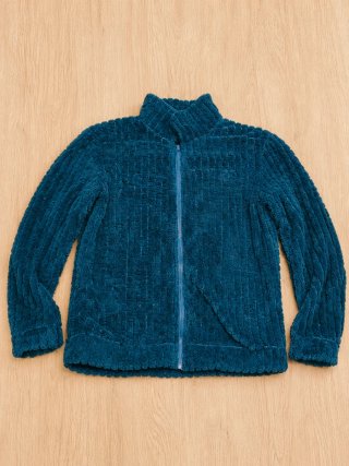 Chaqueta Polar Borreguito Azul Marino Talla 3XL