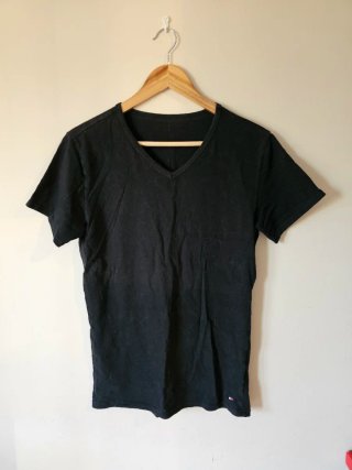 Camiseta Tommy Hilfiger Negra Talla M