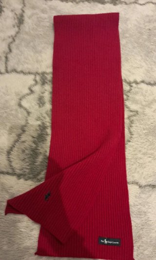 Bufanda Roja Ralph Lauren