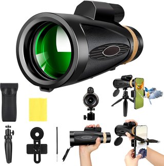 SIN ABRIR Telescopio Terrestre Monocular + Soporte