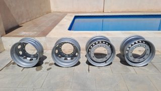 Set de 4 Llantas de Acero para Camión