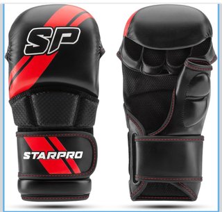 Guantes MMA de Cuero PU Sparring
