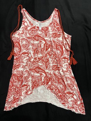 Blusa de tirantes estampada Rainbow