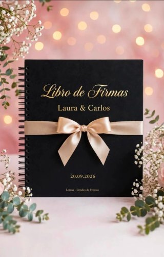 Libro de Firmas Personalizado