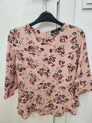 Blusa Estampada Floral Primark Talla S