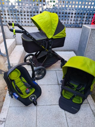 Trío Jane: Capazo, Cuco y Silla de Paseo