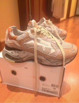 Bambas Premiata Beige Talla 36