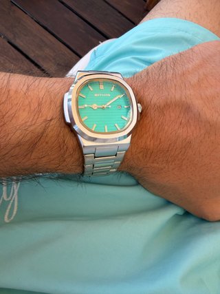 Reloj Esfera Turquesa CON STICKERS