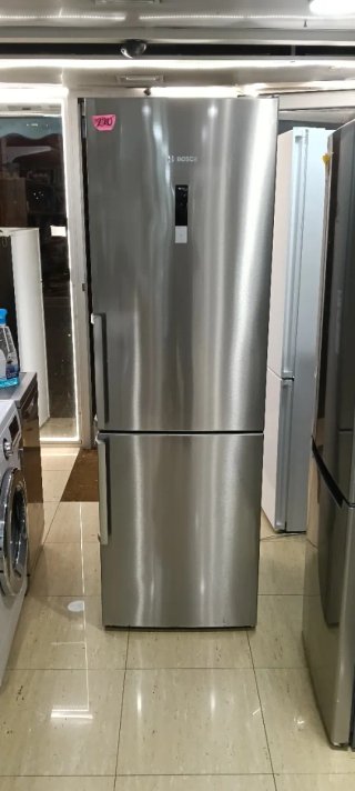 NEVERA BOSCH ACERO INOXIDABLE NO FROST ENERGÍA A++