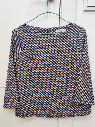 Blusa Formula Joven Estampada Talla M