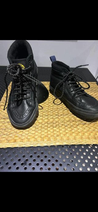 Deportivas Vans Piel Negras