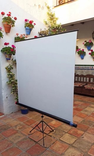 Pantalla para Proyector con Trípode Jessops