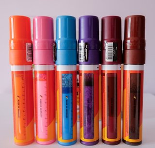 Pack 6 rotuladores Molotow ONE4ALL acrilicos