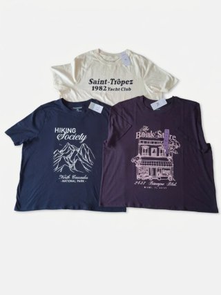 Set de 3 Camisetas Mujer
