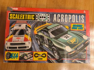 Scalextric Rally Acrópolis Tyco 1993