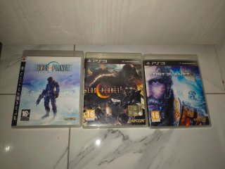 3 Giochi PS3 (PlayStation 3) Lost Planet 1 2 3