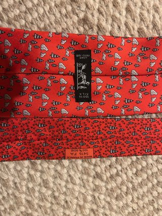 Corbata Hermès de seda