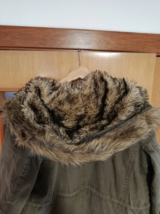 Parka de mujer verde