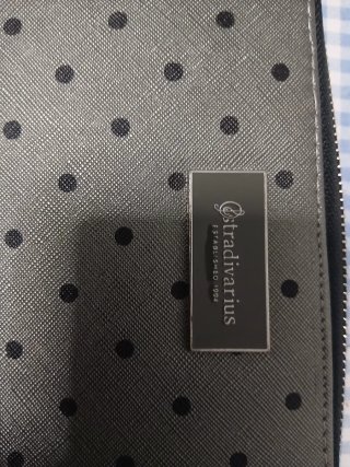 Cartera Stradivarius Gris